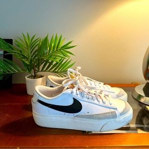 Nike Blazer Platform shoes